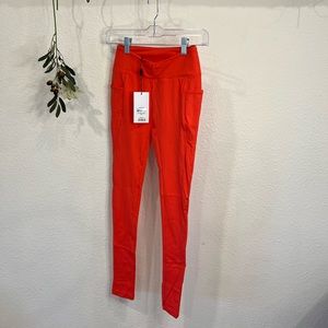 Gymshark Sculpt Leggings Power Red Size Small